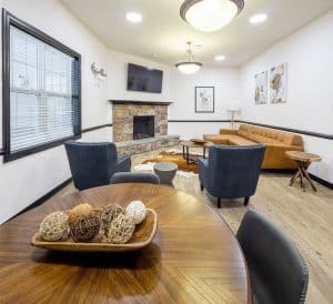 Interior of a sober living drug rehab facility