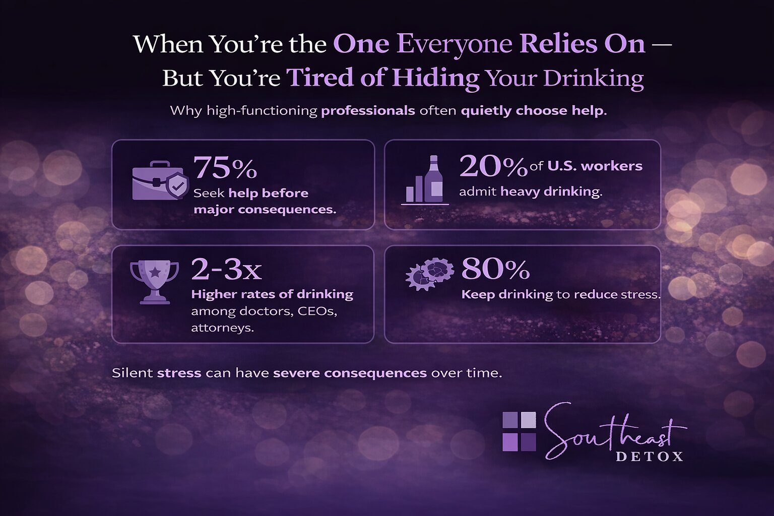 Why Successful People Quietly Seek Help for Drinking